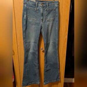 GAP Women's Flare Jeans in Classic Blue